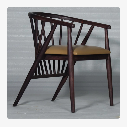 Image of Wooden Cafe Chair