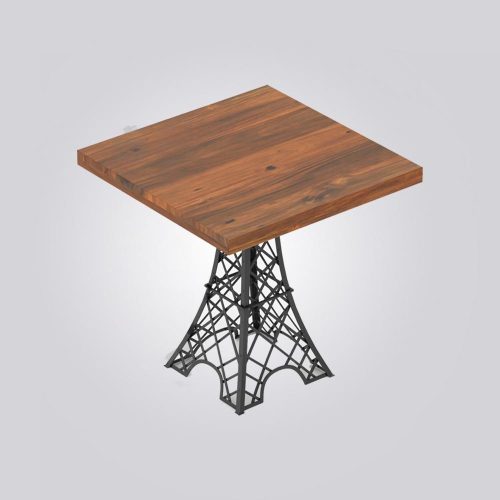 Image of Wooden Cafe Table