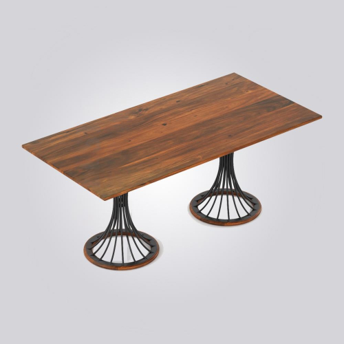 Image of Wooden Cafe Table