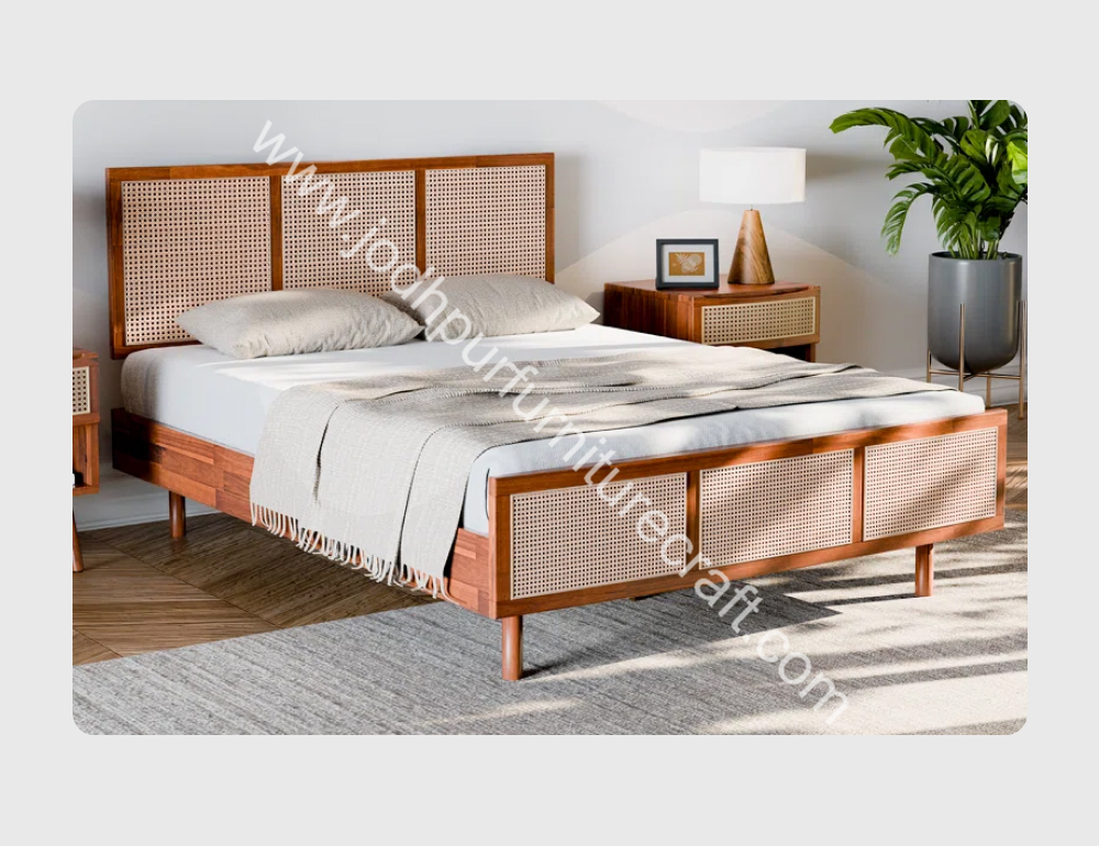 Cane Bed in Jodhpur, India