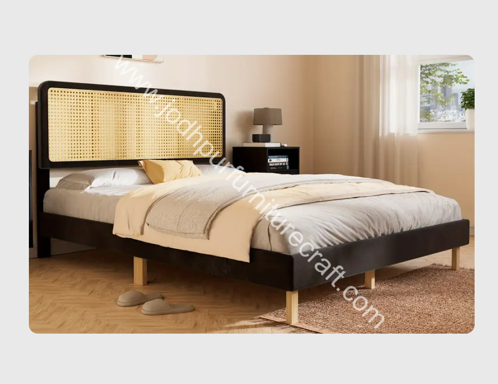 Cane Bed in Jodhpur, India