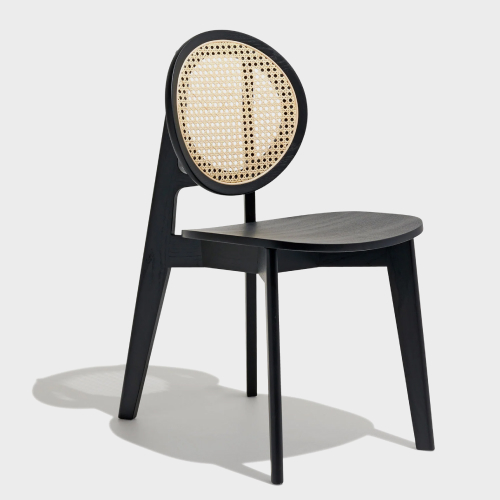 Image of Wooden Cane Chair