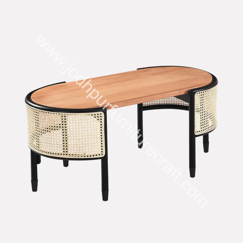 Cane Coffee Tables in Jodhpur, India