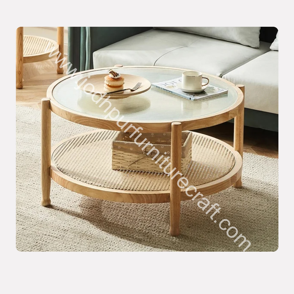 Cane Coffee Tables in Jodhpur, India