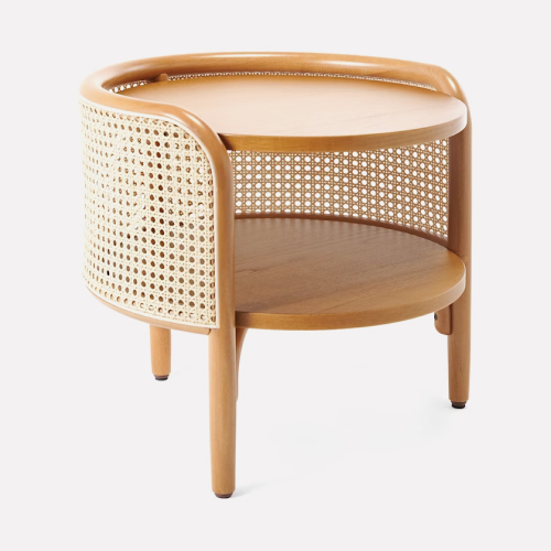 Image of Wooden Cane Coffee Tables